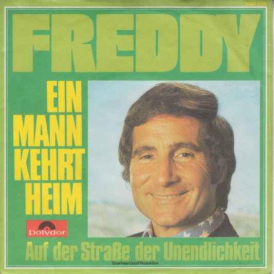 Freddy Quinn : Ein Mann Kehrt Heim (7", Single)