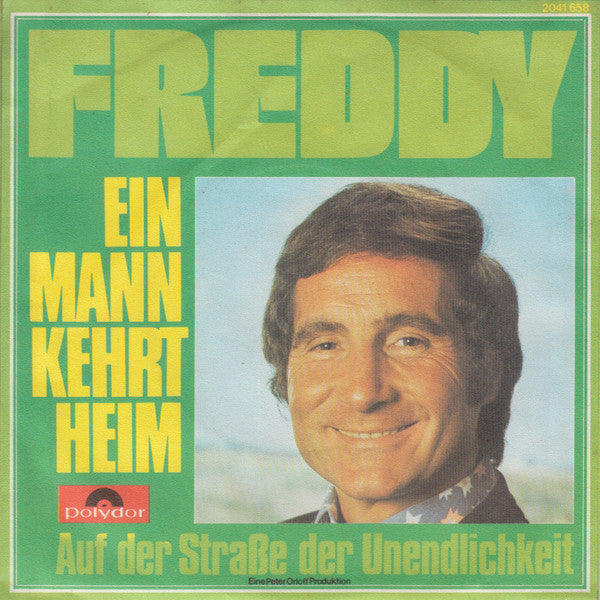 Freddy Quinn : Ein Mann Kehrt Heim (7", Single)