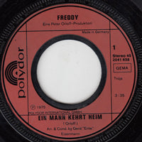Freddy Quinn : Ein Mann Kehrt Heim (7", Single)