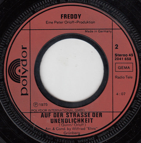 Freddy Quinn : Ein Mann Kehrt Heim (7", Single)