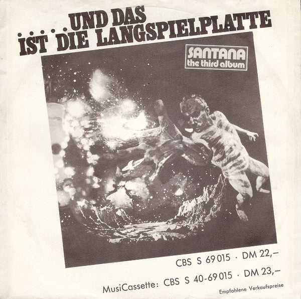 Santana : No One To Depend On / Taboo (7", Single)