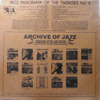 Various : Jazz Panorama Of The Twenties - Vol.3 (LP, Comp)