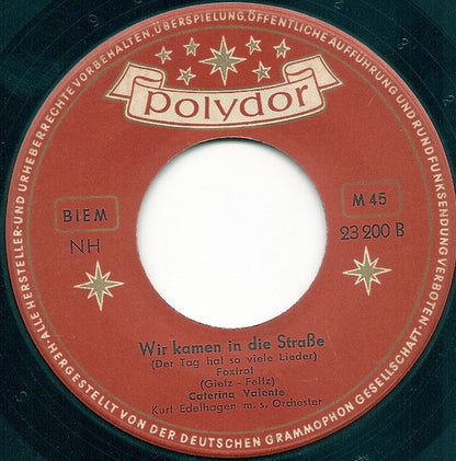 Caterina Valente : Macky Messer / Wir Kamen In Die Straße (7", Single)
