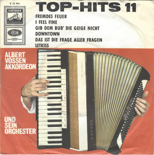 Albert Vossen Und Sein Orchester : Top-Hits 11 (7", Single)