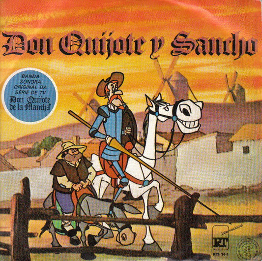 Juan Pardo : Don Quijote Y Sancho - Banda Sonora Original Da Série De TV "Don Quijote De La Mancha" (7", Single)