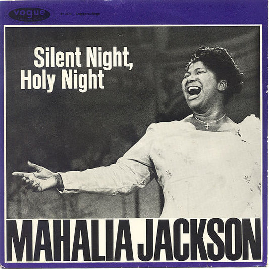 Mahalia Jackson : Silent Night, Holy Night (7", Single, S/Edition)