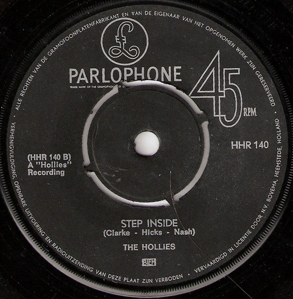 The Hollies : Dear Eloise / Step Inside (7", Single)