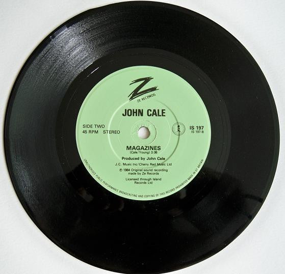 John Cale : Ooh La La (7", Single)