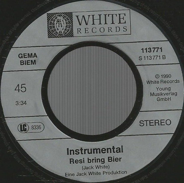 Tony Marshall & Roberto Blanco : Resi Bring Bier (7", Single)