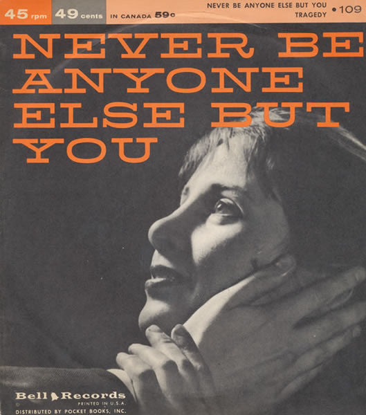 Tommy Lynch / Johnny Hines : Never Be Anyone Else But You / Tragedy (7")