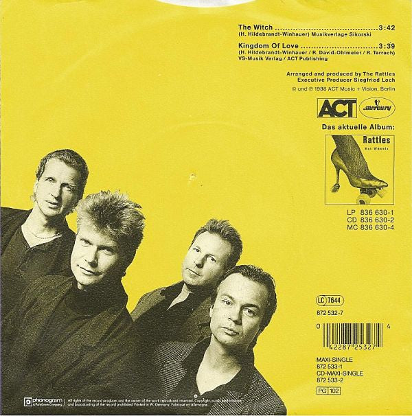The Rattles : The Witch (7", Single)