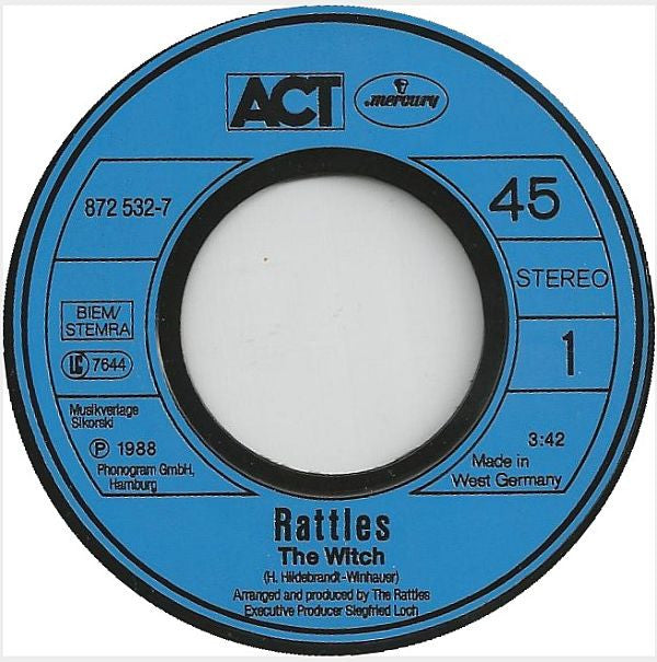The Rattles : The Witch (7", Single)