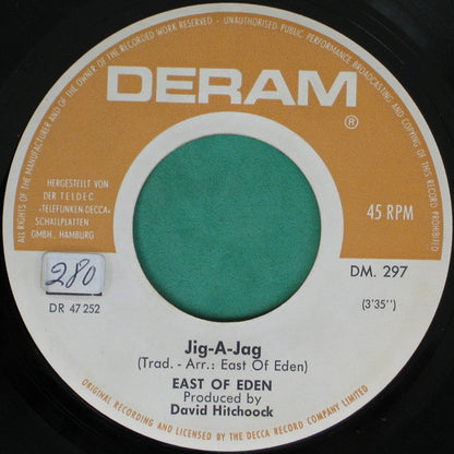 East Of Eden (2) : Jig-A-Jig (7", Single)