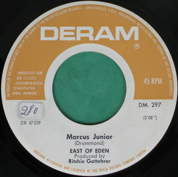 East Of Eden (2) : Jig-A-Jig (7", Single)