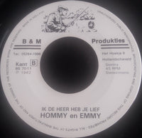 Hommy En Emmy : Welk Een Vriend Is Onze Jesus (7", Single)