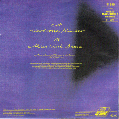 Silly : Verlorne Kinder (7", Single, Promo)
