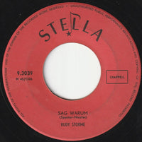 Rudy Storme : Sag Warum / Kalkutta Liegt Am Ganges (7", Single)