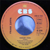 Frank Zappa : Dancin' Fool / Baby Snakes (7", Single)