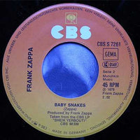 Frank Zappa : Dancin' Fool / Baby Snakes (7", Single)