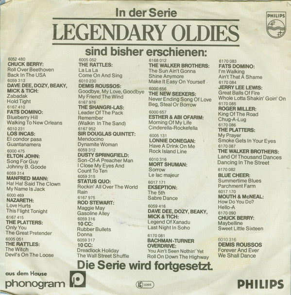 The Rattles : The Witch (7", Single, RE)