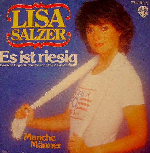 Lisa Salzer : Es Ist Riesig (7", Single)