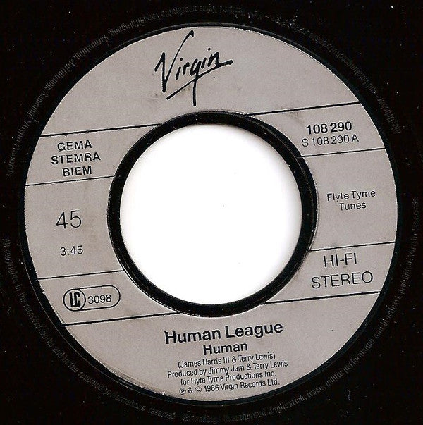 Human League* : Human (7", Single)