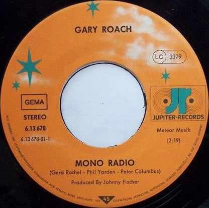 Gary Roach : Mono Radio (7", Single)