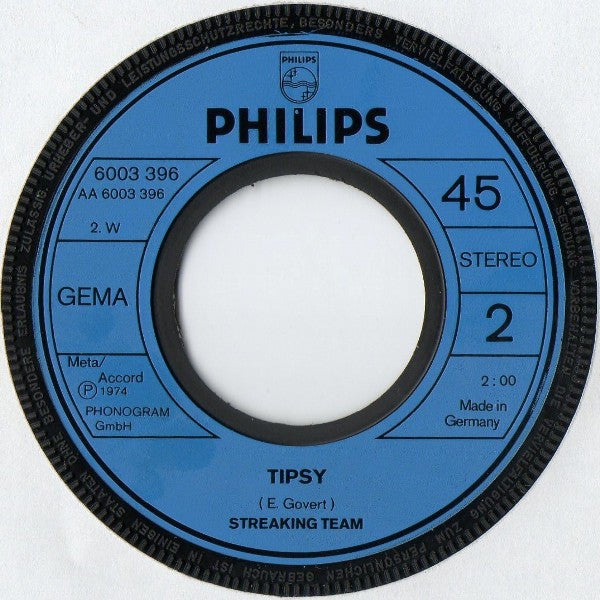 Streaking Team : Watergate (7")