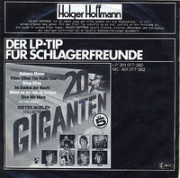 Holger Hoffmann (2) : So Schaffst Du Es Nie / Laß Mich In Ruhe (7", Single)