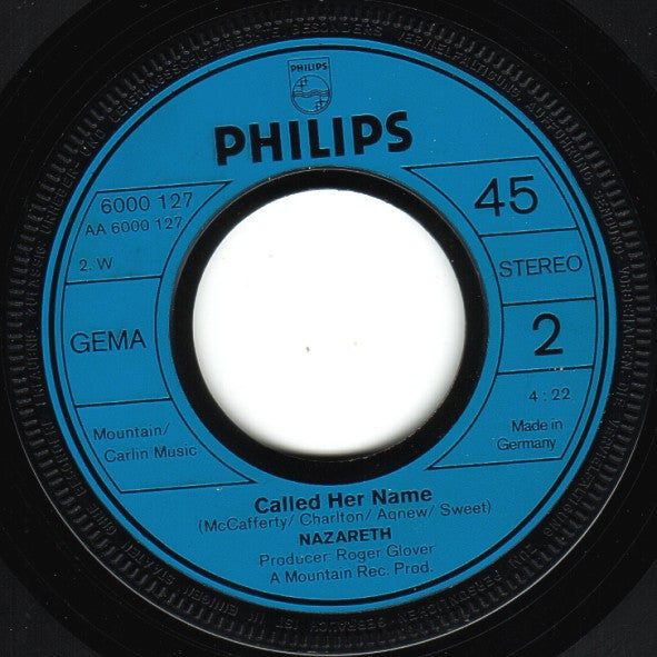 Nazareth (2) : This Flight Tonight (7", Single)