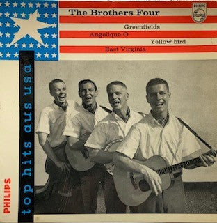 The Brothers Four : Top Hits Aus USA (7", EP, Mono)