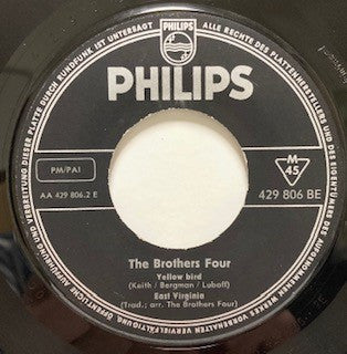 The Brothers Four : Top Hits Aus USA (7", EP, Mono)