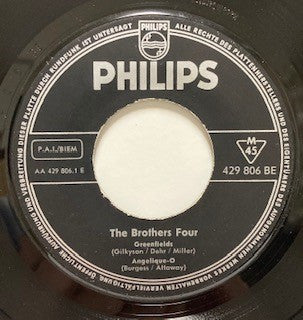 The Brothers Four : Top Hits Aus USA (7", EP, Mono)