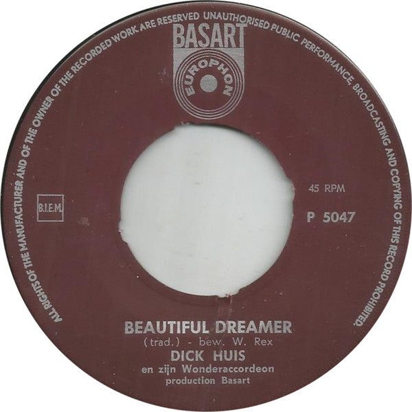 Dick Huis : Beautiful Dreamer (7")