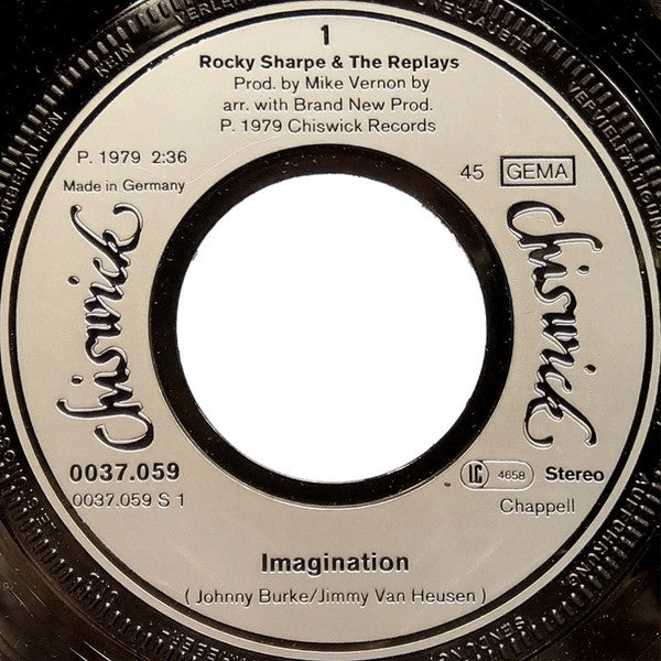 Rocky Sharpe And The Replays* : Imagination (7", Single)