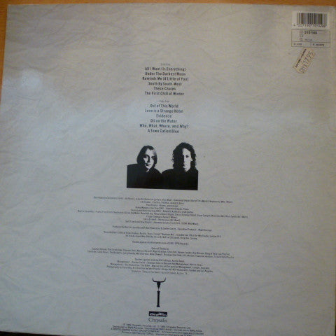 Boo Hewerdine & Darden Smith : Evidence (LP, Album)