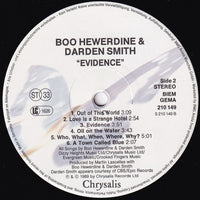 Boo Hewerdine & Darden Smith : Evidence (LP, Album)