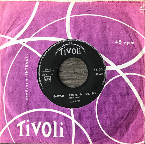 Rangers (2) : (Ghost) - Riders In The Sky (7", Single, Mono)