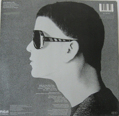Lou Reed : Lou Reed Live (LP, Album, RE)