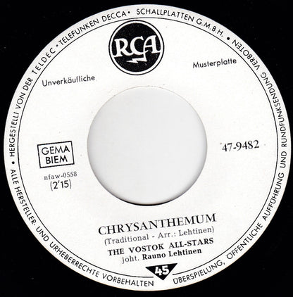 The Vostok All-Stars : Mit Humor, Mit Humor... (Polly Wolly Doodle) (7", Single, Promo)