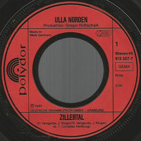 Ulla Norden : Zillertal (7", Single)