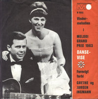 Grethe & Jørgen Ingmann : Dansevise (7", Single)