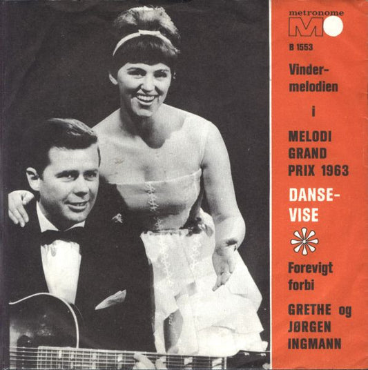 Grethe & Jørgen Ingmann : Dansevise (7", Single)