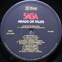 Saga (3) : Heads Or Tales (LP, Album, Mas)