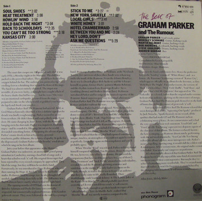 Graham Parker And The Rumour : The Best Of Graham Parker And The Rumour (LP, Comp)