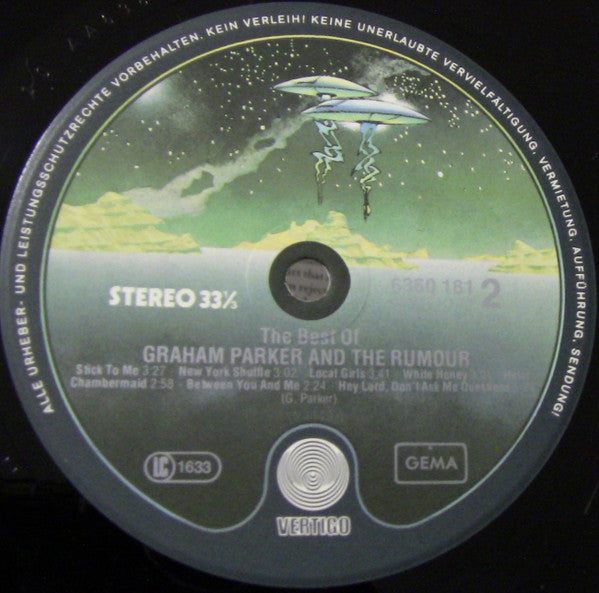 Graham Parker And The Rumour : The Best Of Graham Parker And The Rumour (LP, Comp)