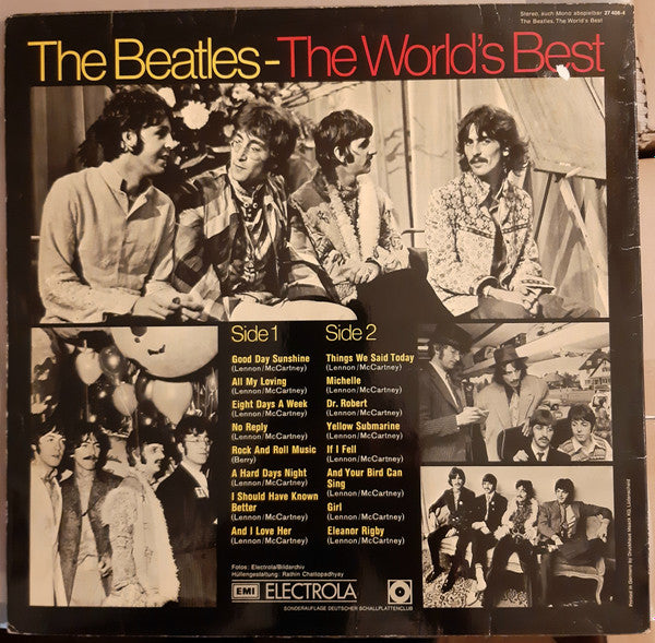 The Beatles : The World's Best (LP, Comp, RE)