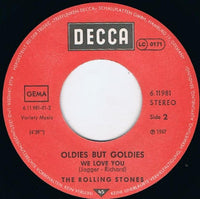 The Rolling Stones : Dandelion / We Love You (7", Single, RE)