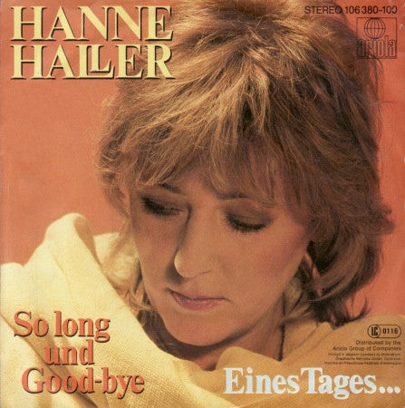 Hanne Haller : So Long Und Good-Bye (7", Single)