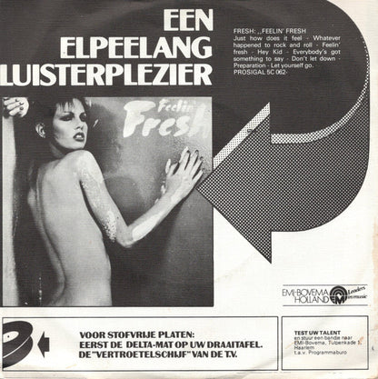 Fresh (19) : Just How Does It Feel (7", Single)
